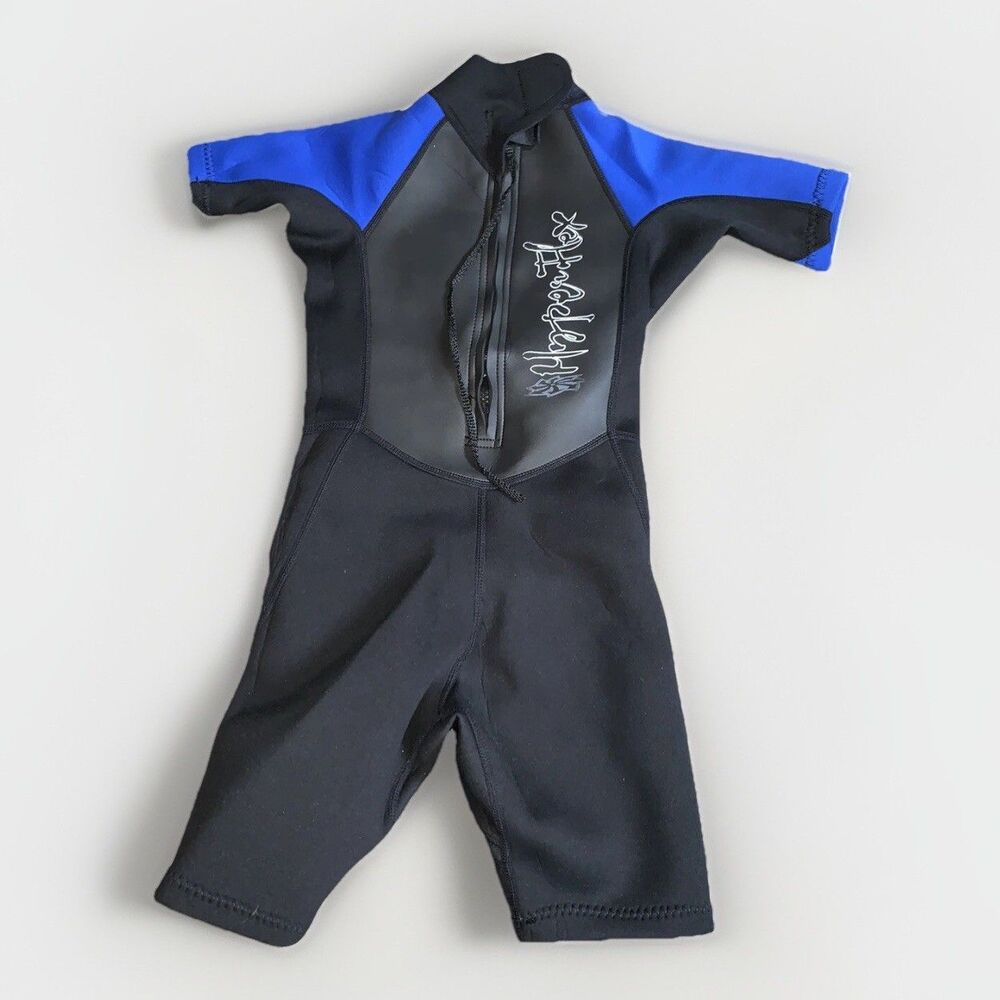 Kids Hyperflex Short Sleeve Wetsuit Size 8 access 2.5